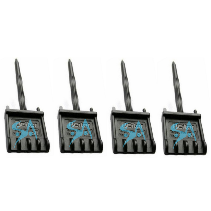 OUTILLAGE - CLOUS CIBLE PLASTIQUE PAR 8 NOIR