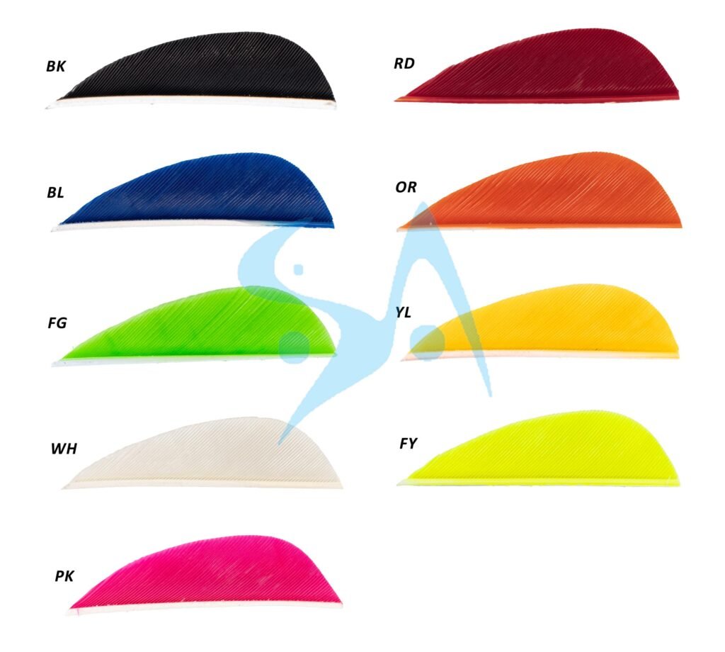 PLUMES - 2" PARABOLIC SOLID COLOR (UNIE)