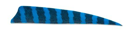 PLUMES - 4" SHIELD BARRED COLOR (TIGRÉE) – Image 3