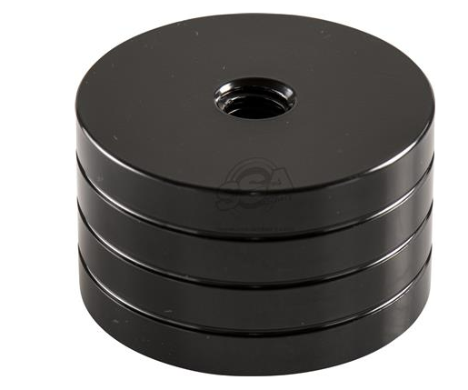 STABILISATIONS - DISK WEIGHT POWR BLACK MASSE