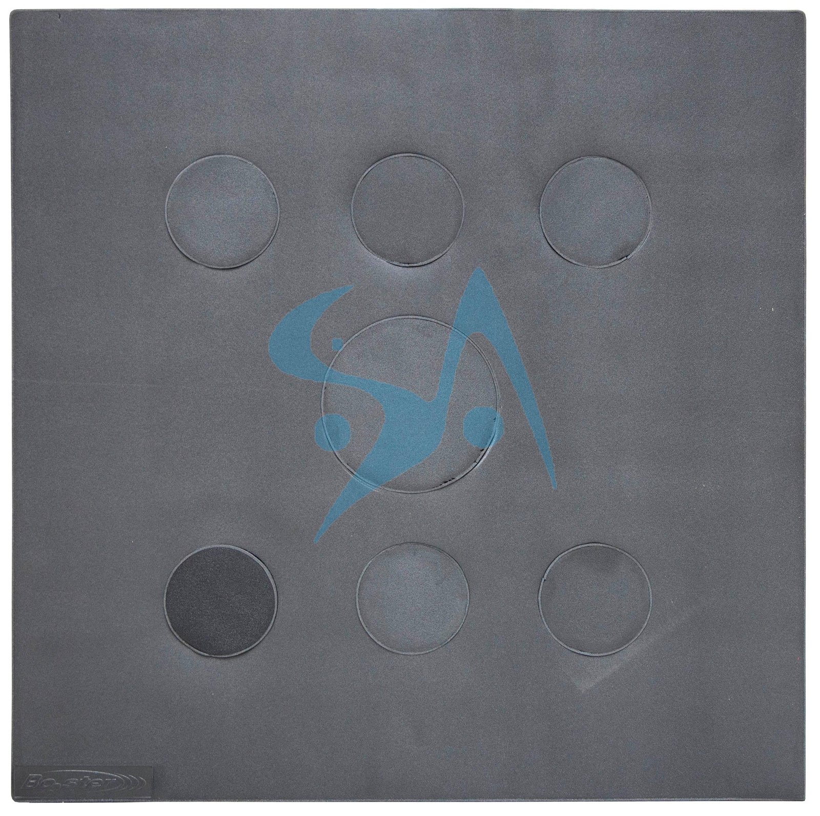 CIBLE - MOUSSE 130*130*22CM MULTI 6