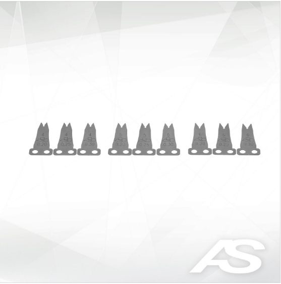 REPOSES FLECHES - LAMES