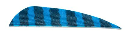 PLUMES - 3" PARABOLIC BARRED COLOR (TIGRÉE) – Image 2