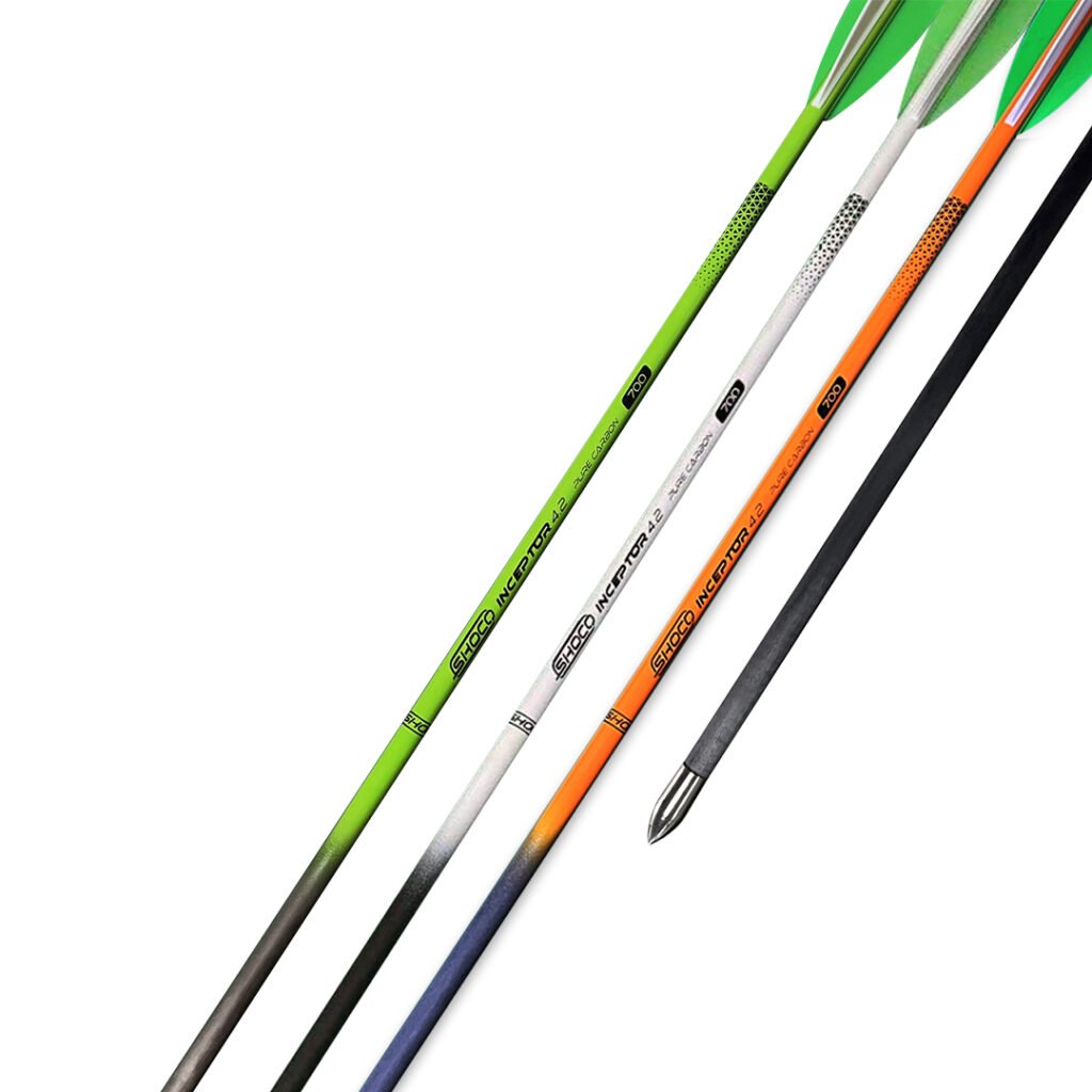 FLECHES - INCEPTOR 4.2 PLUMES PLASTIQUES