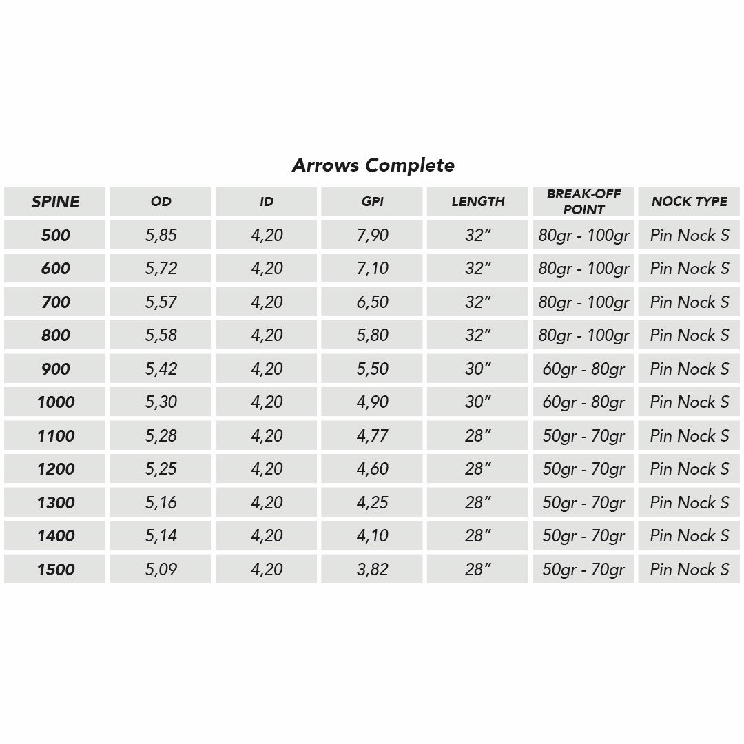 FLECHE - INCEPTOR 4.2 PLUMES NATURELLES – Image 3