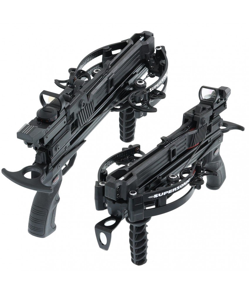 ARBALETE - PISTOLET SUPERSONIC TACTICAL / CHARGEUR 6 TRAITS