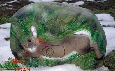 CIBLE 3D - LAPIN AVEC ARRETOIR - WF6PARR (BLOCKTARGET WITH RABBIT)