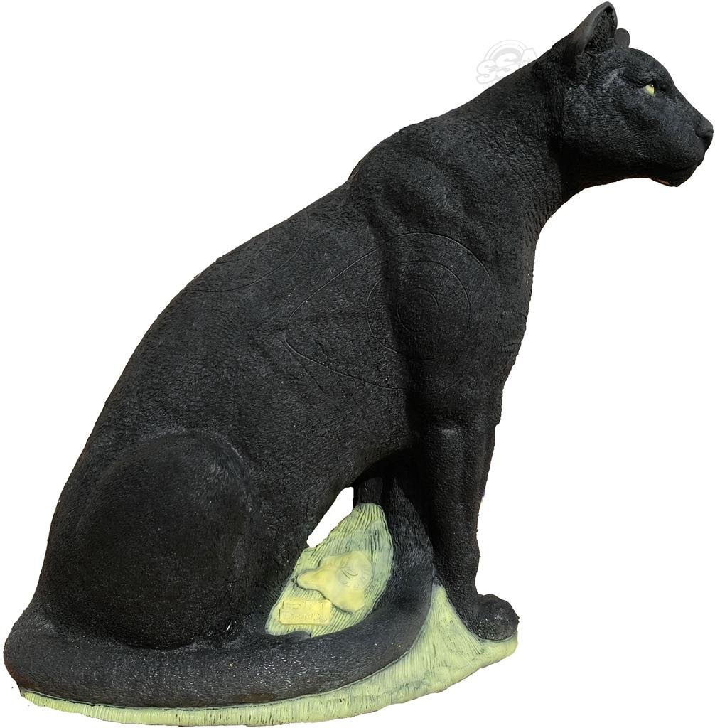 CIBLE 3D - PANTHERE ASSISE