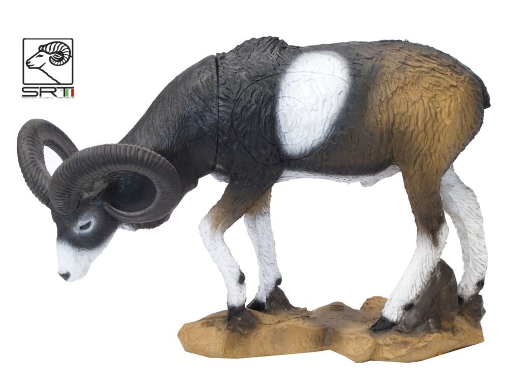 CIBLE 3D - MOUFLON GRAZING