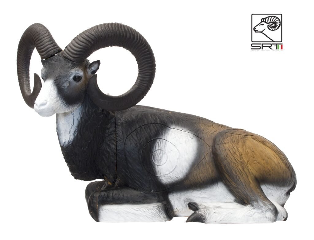 CIBLE 3D - MOUFLON COUCHE