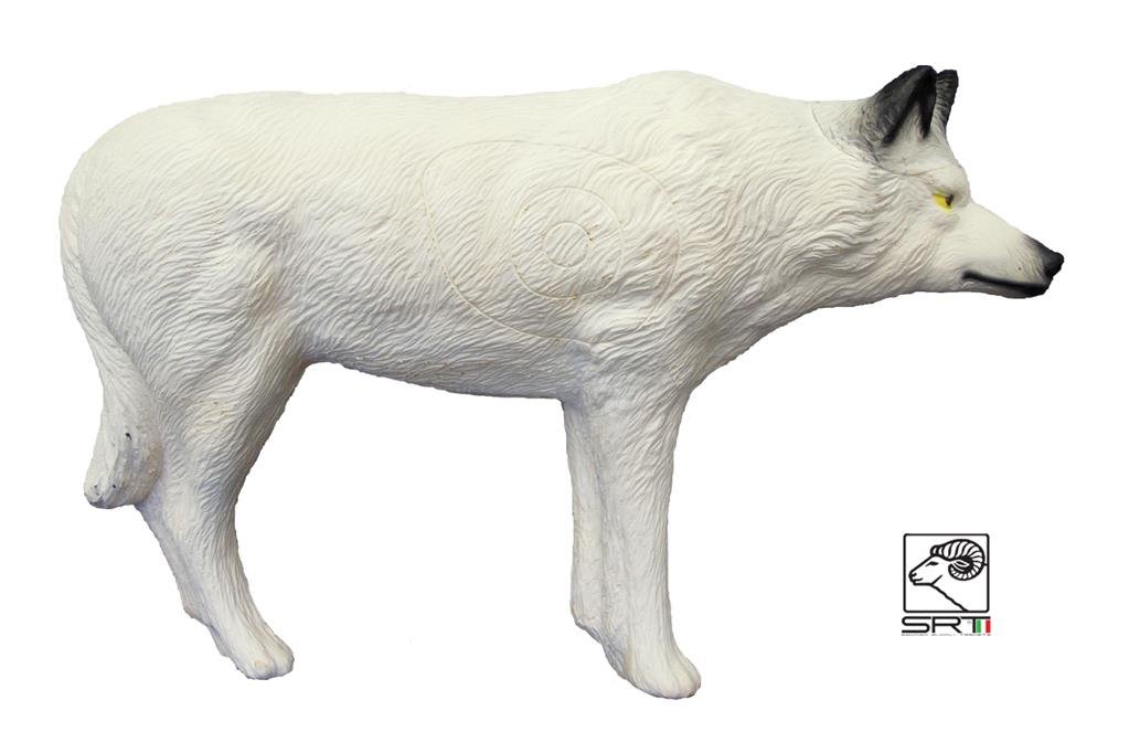 CIBLE 3D - LOUP BLANC