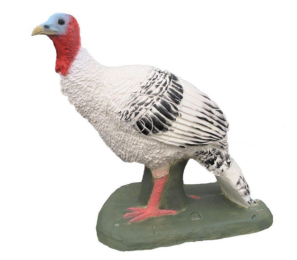 CIBLE 3D - DINDON BLANC
