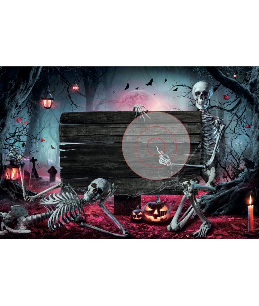 BLASONS - MOUSSE 2D HALLOWEEN - SQUELETTES
