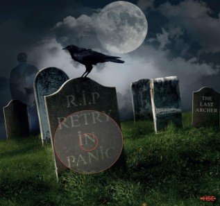 BLASONS - MOUSSE 2D HALLOWEEN - CIMETIERE