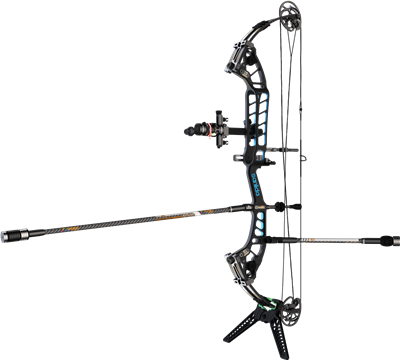 Arc à poulies Sanlida Package Hero 10 III - 40"